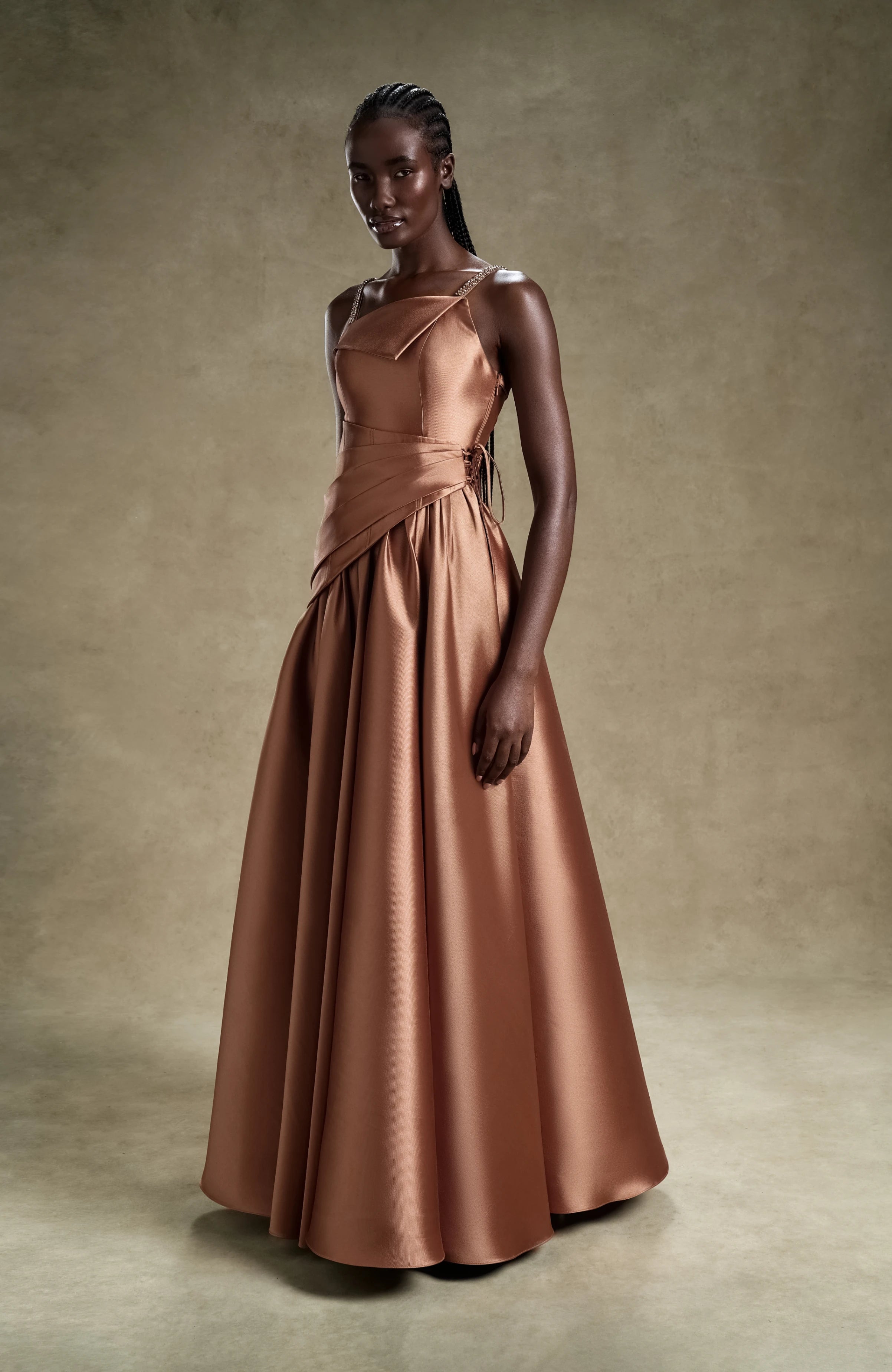 Gilded Grace - Luxury Evening Wear Dress | MOOEi Gilded Grace - Luxury Evening Wear Dress | MOOEi