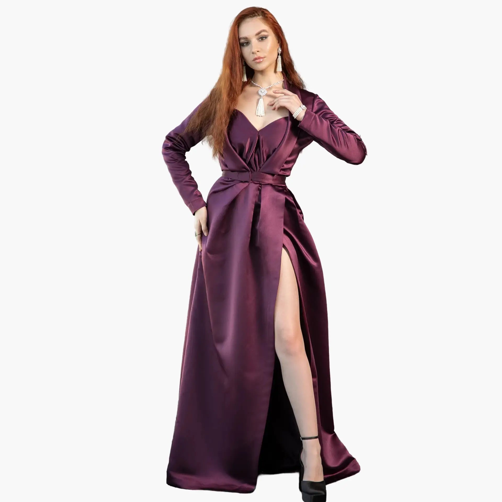 Eva Dress - Luxurious Sweetheart Neckline Gown