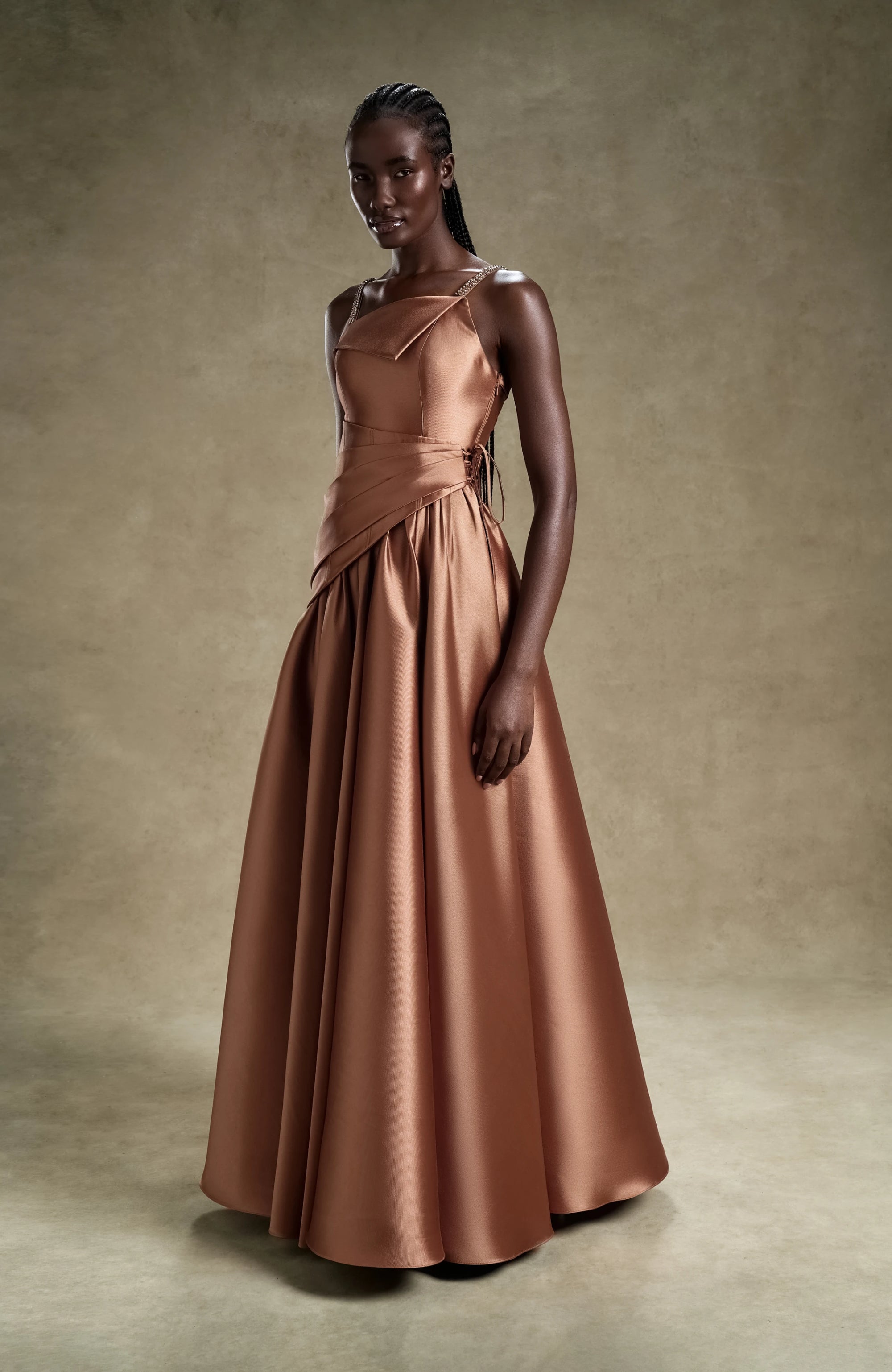 Gilded Grace - Luxury Evening Wear Dress | MOOEi Gilded Grace - Luxury Evening Wear Dress | MOOEi