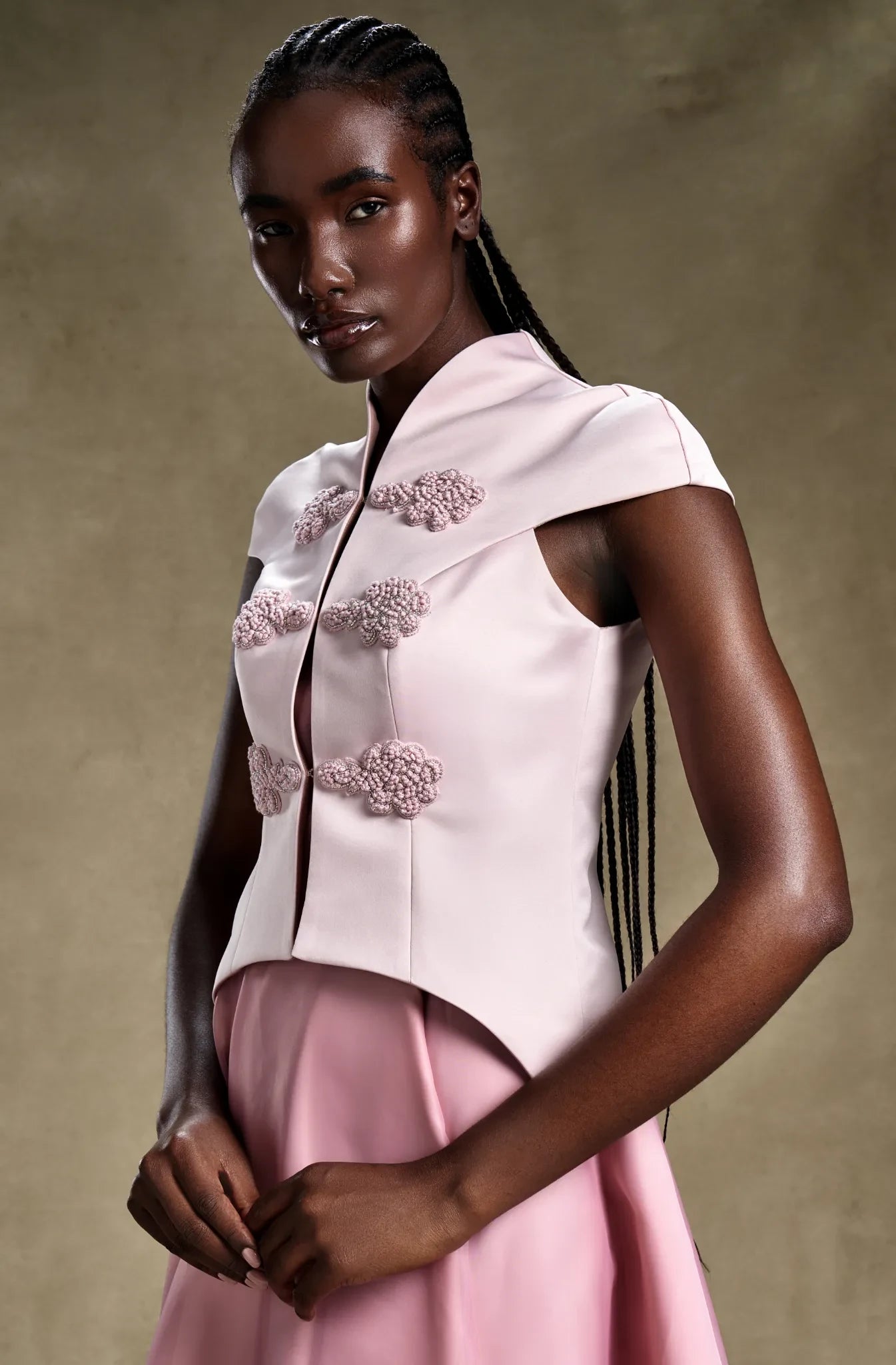 Orchid Sovereign - Elegant Jacket & Dress | MOOEi Orchid Sovereign - Elegant Jacket & Dress | MOOEi