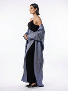 MissOvo Blue Silver Set back by MOOEi — Luxury Evening Wear Dubai