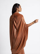 Moon Tangerine Kaftan Wide Sleeve Gown Set